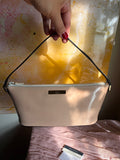 Gucci Pink Patent Leather Boat Pochette
