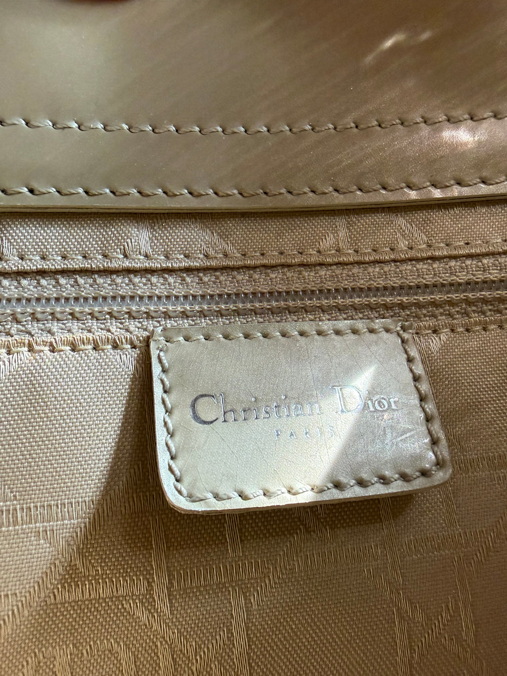 Christian Dior Vintage Small Beaded Malice Tote