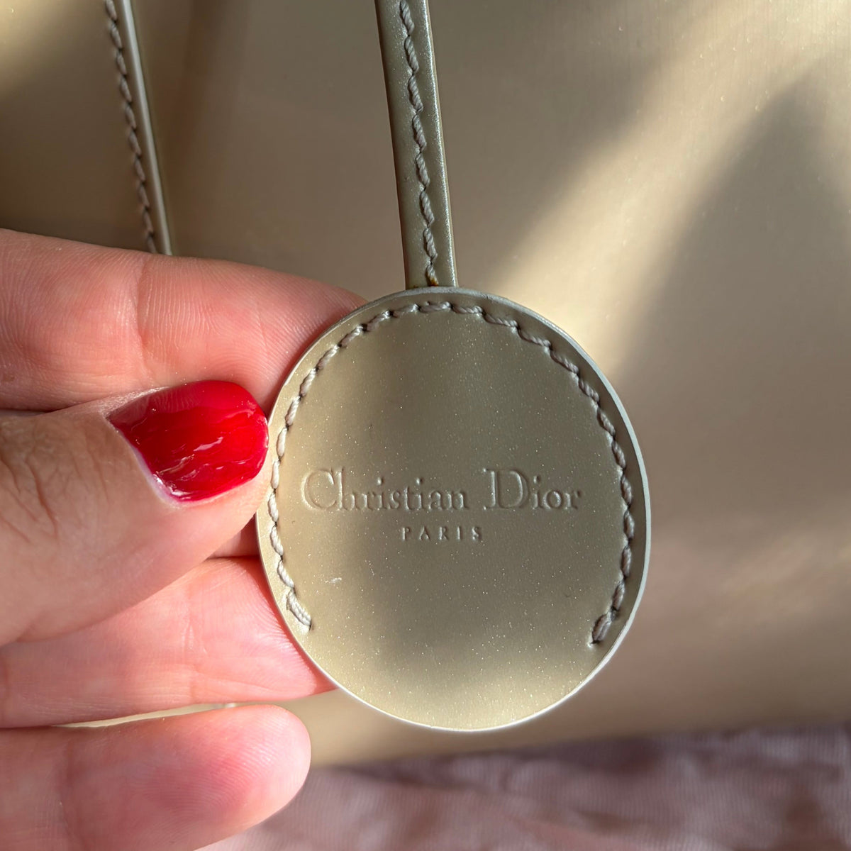 Christian Dior Vintage Small Beaded Malice Tote