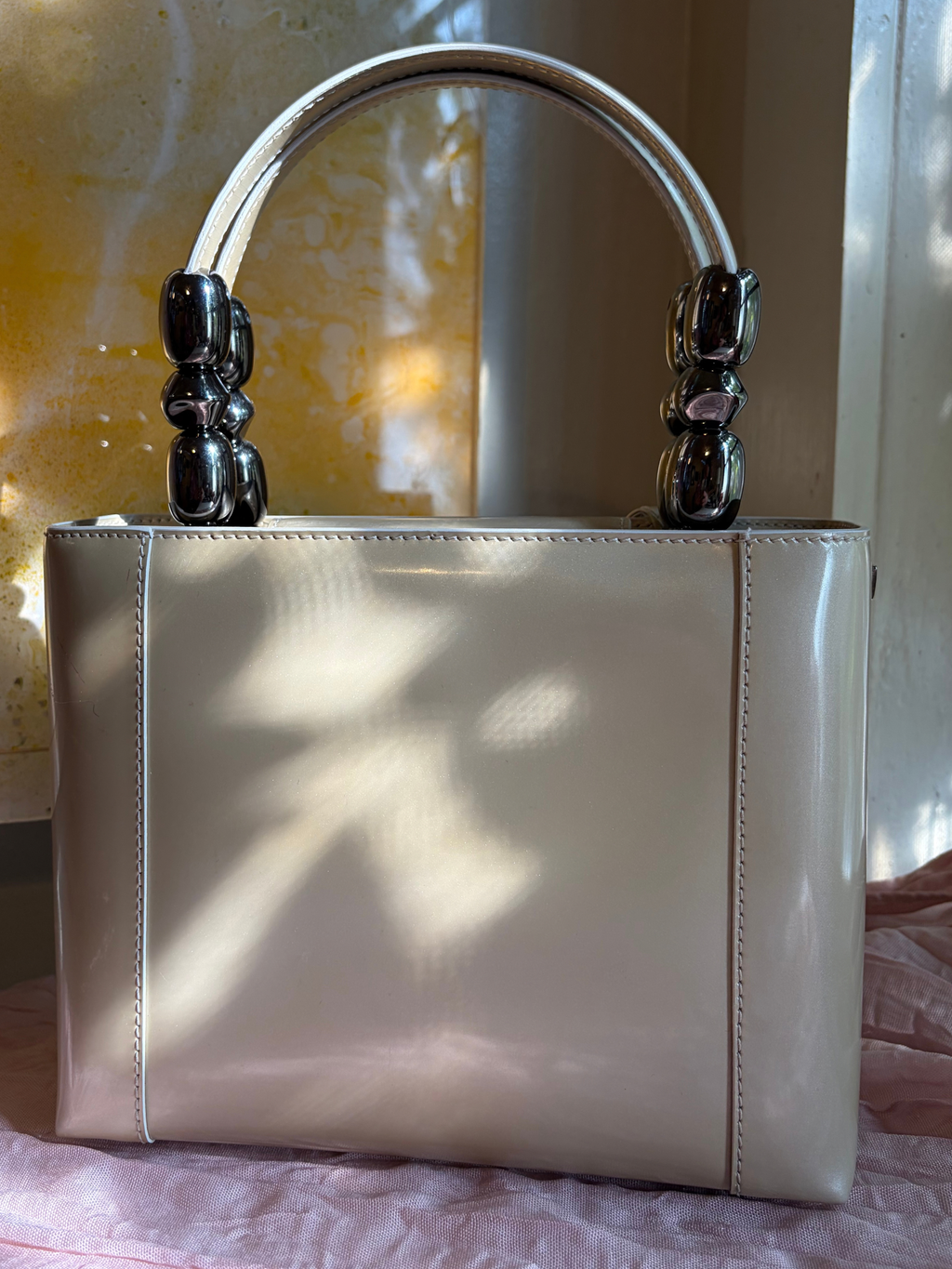 Christian Dior Vintage Small Beaded Malice Tote
